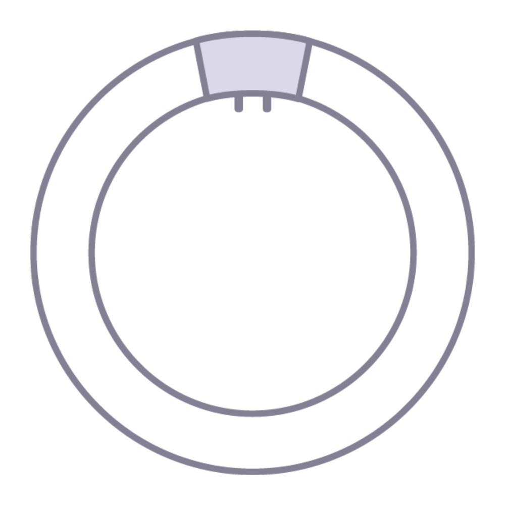 蛍光灯（サークル形）